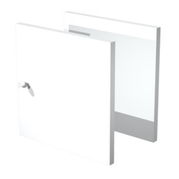 Coppia ante Rainbow - 32,2x32,1 cm - per libreria - bianco