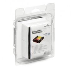 Kit di stampa per stampante Duracard ID 300 (nastro a colori + 100 tessere) - Durable