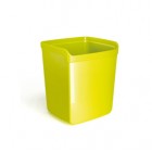 Bicchiere portapenne Mydesk - 8,7x7,4x10 cm - verde - Arda