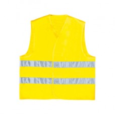 Gilet alta visibilità GILP2 - poliestere - taglia L - giallo fluo - Deltaplus