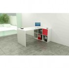 Postazione Home-Office - 6 caselle - 140 x 104 x 72,4 cm - bianco - Artexport