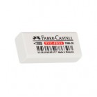 Gomma mini in vinile - bianca - per matita - Faber Castell