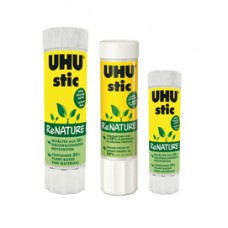 Colla UHU Stic ReNATURE - 8,2 gr - bianco - UHU