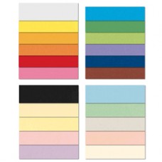 Cartoncino Bristol Color - 50 x 70 cm - 200 gr - nero 63 - Favini - conf. 25 pezzi