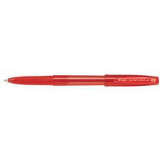 Penna a sfera Supergrip G con cappuccio - punta 1,0mm - rosso  - Pilot