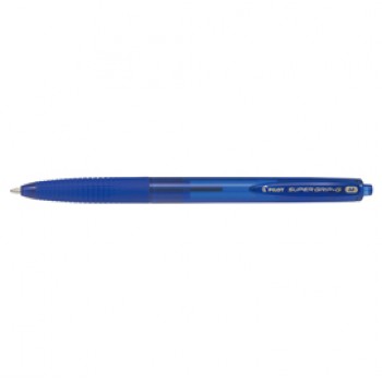 Penna a scatto Supergrip G  - punta 1,0mm - blu - Pilot