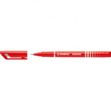 Fineliner Stabilo Sensor - tratto 0,3mm - rosso - Stabilo