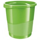 Cestino gettacarte Europost VIVIDA - 25,8 x 28,5 cm - altezza 32,2 cm - 14 L - verde - Esselte