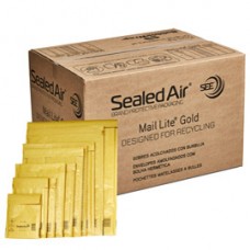 Busta imbottita Mail Lite® Gold - K (35 x 47 cm) - avana - Sealed Air® - conf. risparmio da 50 pezzi