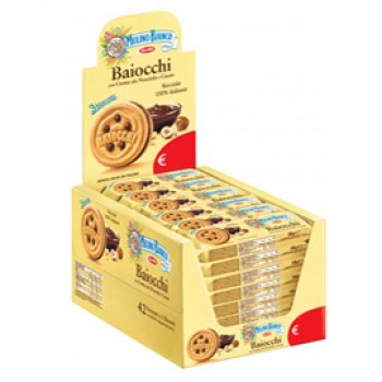 Baiocchi - Mulino Bianco - monoporzione con 3 biscotti da 28 gr