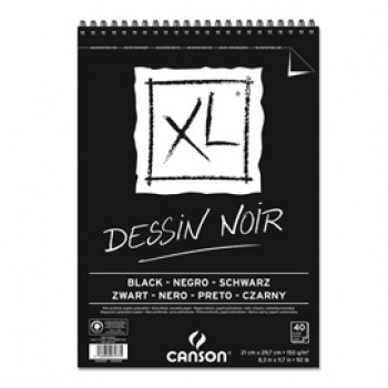 Album XL Dessin noir - A4 - 150 gr - 40 fogli - Canson