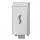 Dispenser per sapone liquido - 9,5x10,5x22,5 cm - capacitA' 0,5 L - acciaio inox - Medial International