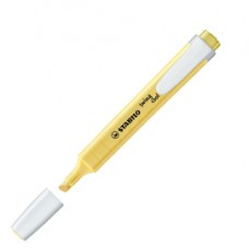 Evidenziatore Swing Cool pastel - punta a scalpello - tratto 1 - 4 mm - giallo banana 144 - Stabilo