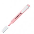 Evidenziatore Swing Cool pastel - punta a scalpello - tratto 1 - 4 mm - rosa antico 129 - Stabilo