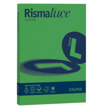 Carta Rismaluce - A4 - 90 gr - verde 60 - Favini - conf. 300 fogli