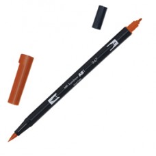 Pennarello Dual Brush N947 - burnt sienna - Tombow