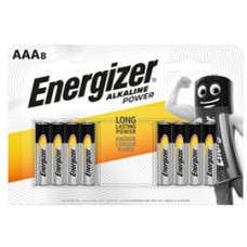 Pila Ministilo AAA - 1,5V - Energizer Alkaline Power - blister 8 pezzi