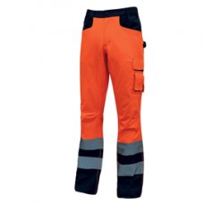 Pantalone invernale alta visibilità Beacon - arancio  fluo - taglia M - U-Power