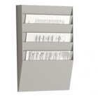 Portadepliant wall organizers - a 6 tasche A4 orizzontali - 31,1 x 7,9 x 50,2 cm - Paperflow