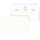 Busta a sacco Kami Strip - senza finestra - 11 x 23 cm - 100 gr - carta riciclata FSC  - bianco - Pigna - conf. 500 pezzi