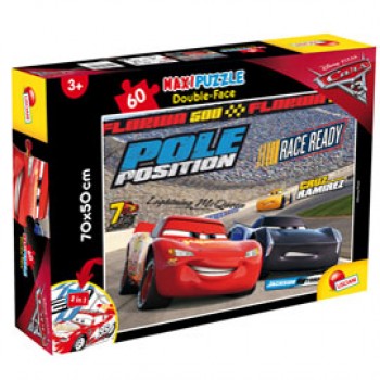 Puzzle Maxi "Disney Cars 3 Challenge" - 60 pezzi - Lisciani