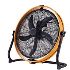 Ventilatore da terra YellowCircle60 - diametro 60 cm - metallo - giallo/nero - CFG