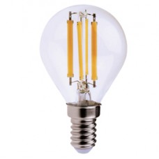 Lampada - Led - minisfera - 6W - E14 - 6000K - luce bianca fredda - MKC