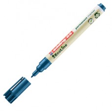 Marcatore permanente 25 Ecoline - punta tonda 1.0 mm - blu - Edding