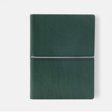 Taccuino Evo Ciak - 9 x 13 cm - fogli bianchi - copertina verde - In Tempo