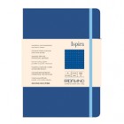 Taccuino Ispira - con elastico - copertina flessibile - A5 - 96 fogli - puntinato - blu royal - Fabriano