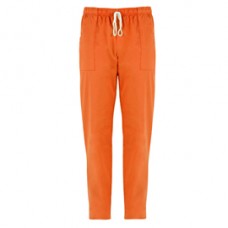 Pantalone Pitagora - unisex - taglia M - arancio - Giblor's