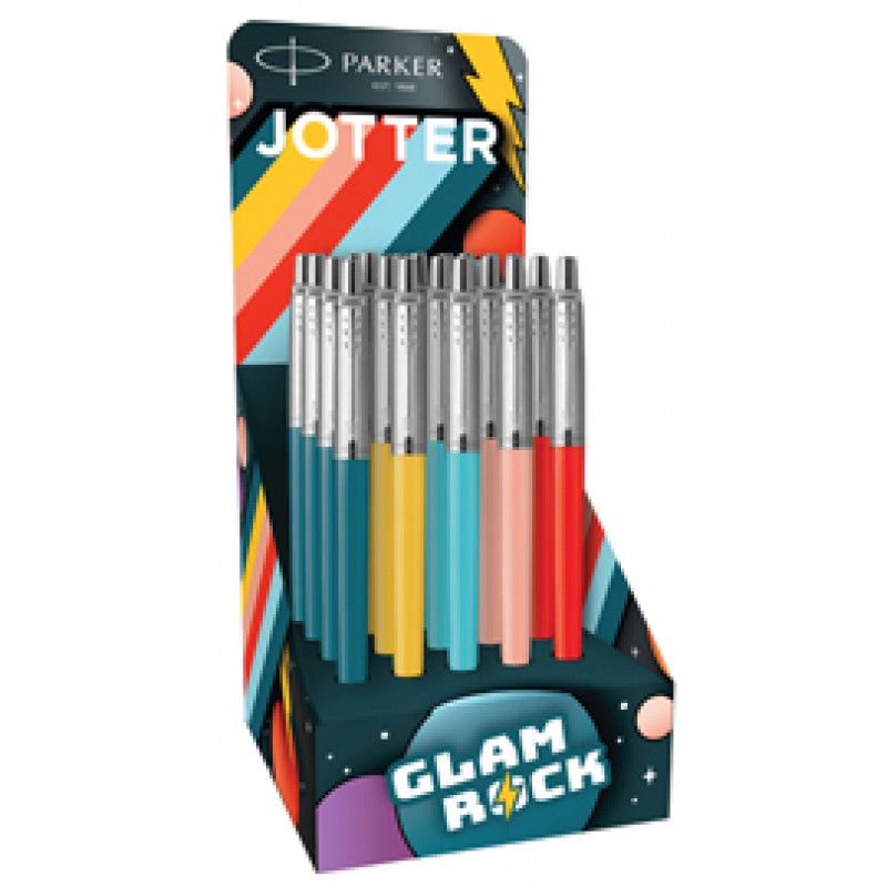 Penna sfera Jotter Original Glam Rock - colori assortiti - Parker - expo 20  pezzi