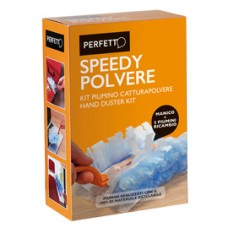 Piumino Speedy polvere - manico allungabile + 5  ricambi - Perfetto