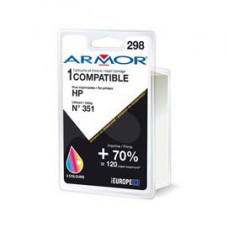 Armor - Cartuccia ink Compatibile  per Hp - Nero - N°300XL BK - 21 ml