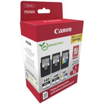 Canon - Cartuccia Ink PG-540Lx2/CL-541XL - con Confezione Fogli - 5224B015