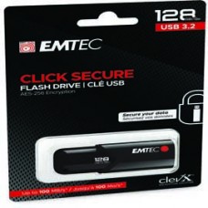 Emtec - Memoria USB B120 Click&Secure - ECMMD128GB123 - 128 GB