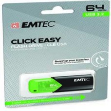 Emtec - Memoria USB B110 USB 3.2 Click&Easy - verde - ECMMD64GB113 - 64 GB