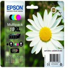 Epson - Cartuccia ink - 18XL - C/M/Y/K - C13T18164012 - C/M/Y 6,6ml cad - K 11,5ml