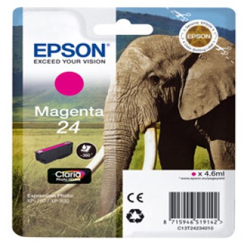 Epson - Cartuccia ink - 24 - Magenta - C13T24234012 - 4,6ml