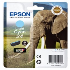 Epson - Cartuccia ink - 24 - Ciano chiaro - C13T24254012 - 5,1ml