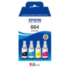 Epson - Ecotank Multipack 664 - BK/C/M/Y - C13T664640