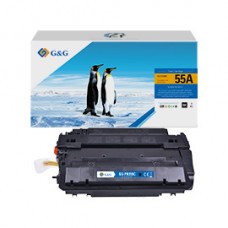 GG - Toner Compatibile per Hp CE255A- Nero - 6.000 pag