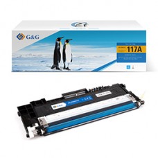 G&G - Toner Compatibile per Hp W2071A - Ciano - 700 pag