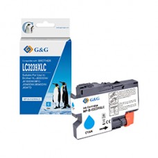 G&G - Cartuccia ink Compatibile per Brother HL-J6000DW/J6100DWMFC-J5945DW - Ciano