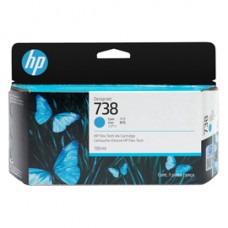 Hp originale - Cartuccia Ink DesignJet 738 - Nero - 498N4A - 130ml