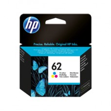 Hp - Cartuccia ink originale - 62 - C/M/Y - C2P06AE - 165 pag