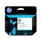 Hp - Testina di stampa orignale - 91 - Magenta / Giallo - C9461A - 775 pag