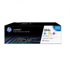 Hp - Confezione 3 Toner originale - 304A - C/M/Y - CF372AM - 2.800 pag cad