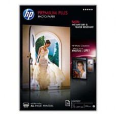 Hp - Confezione da 20 Fogli Carta originale fotografica Hp Premium Plus lucida - A4 - 210 x 297 mm - CR672A