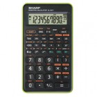 Sharp - Calcolatrice scientifica - verde - EL 501TBGR